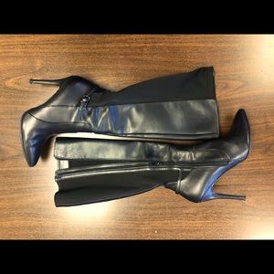 Charles by Charles David black heeled boots (7M)